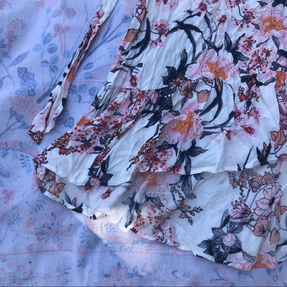 Jodifl White Floral Maxi Wrap Dress - Picture 2 of 16